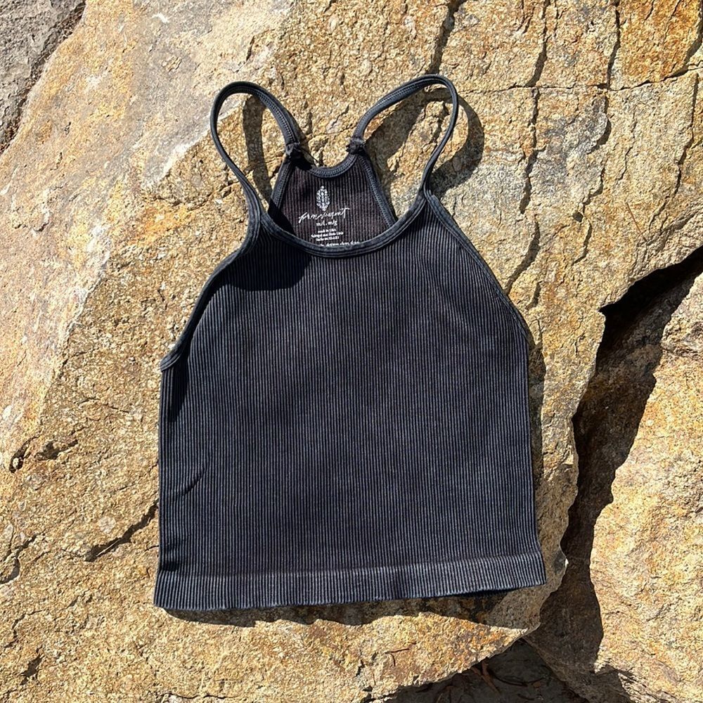Free People Movement Happiness Runs Long Crop Tank - Picture 4 of 9